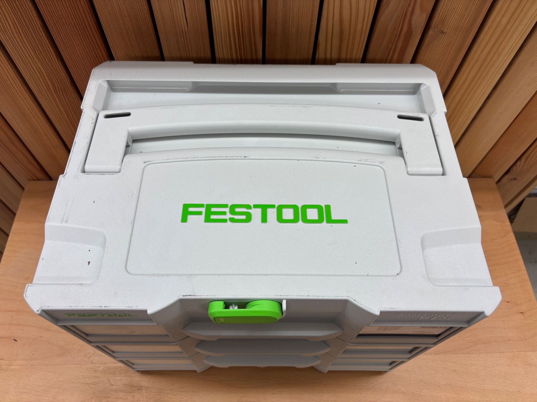 Festool Tutti gli attrezzi: FESTOOL Systainer SYS 4 TL-SORT/3 Schubladen Neuwertig – Nuovo (secondo la descrizione) da Winterthur venduto da ReUse_Baumarkt 9