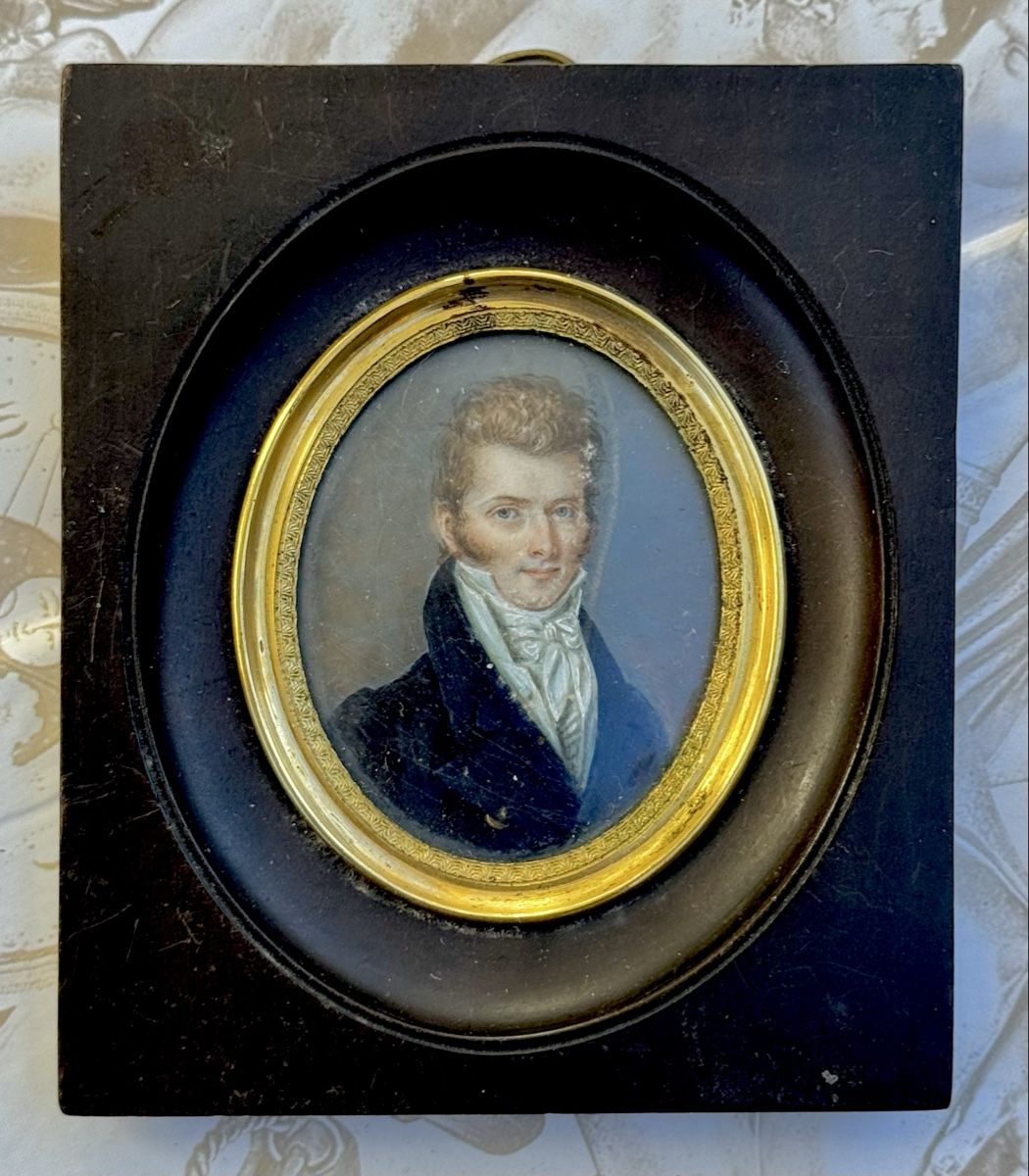 Gemälde: Miniature portrait 19eme – Gebraucht aus Courtaman von sultan16 1
