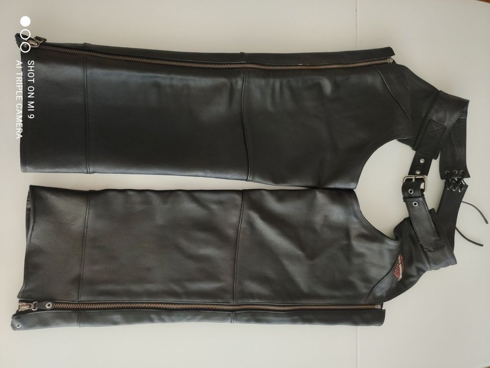 Y-H Hyland Chaps Aus Kunstleder – Größe S, Braun, Mit Fleece-Innenfutter, Elastischem Einsatz Und Druckknopf – Für Reitkomfort Und Beinschutz