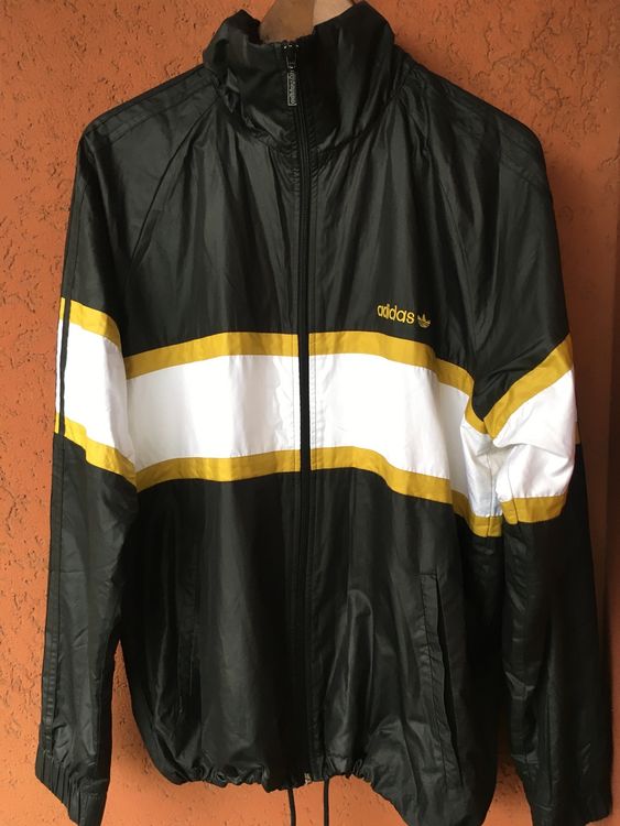 Adidas Jacke Originals gr. L schwarz gold Kaufen auf Ricardo