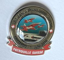Pin Schweizer Armee Patrouille Suisse Gotthard Gottardo 2016