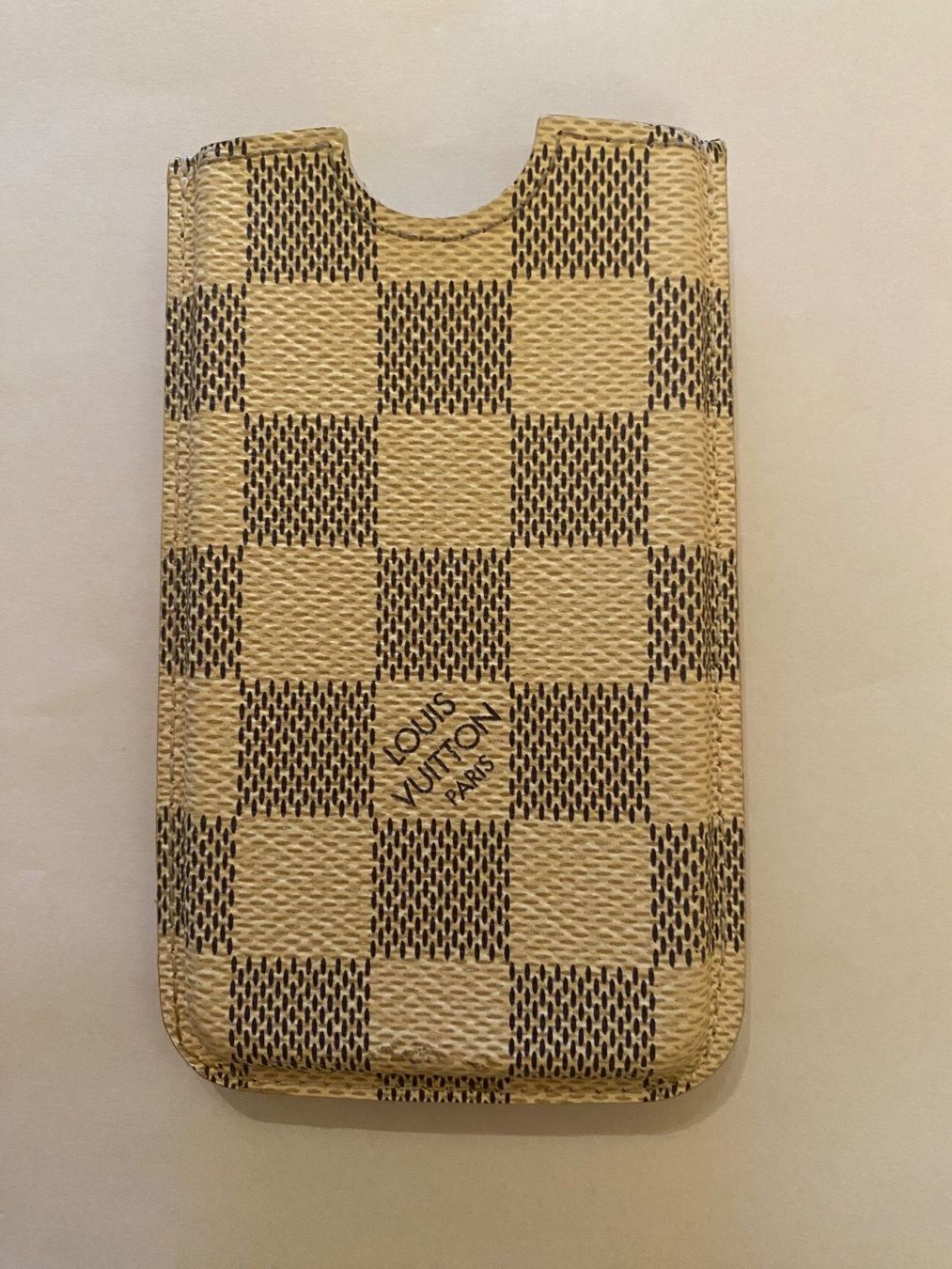 Louis Vuitton Cover & Protezioni schermo: LOUIS VUITTON Damier Azur Handy-/Papiertaschentücher-Hülle – Usato da Winkel venduto da ferrari2022 1