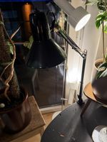 Teleskop Lampe, zum Montieren, schwarz