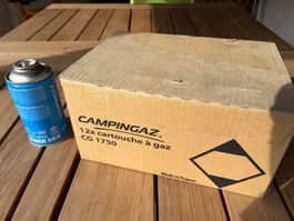 Campingaz CG1750 Gaskartusche Box mit 12 Kartuschen