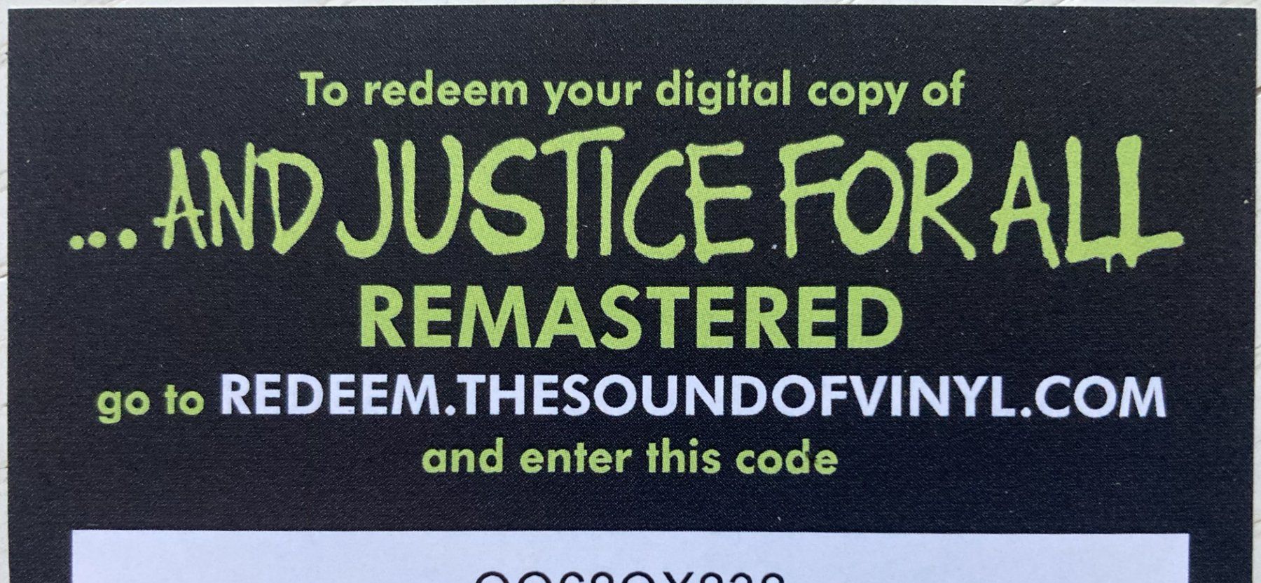 Dischi in vinile: METALLICA - ... AND JUSTICE FOR ALL – Nuovo e nell'imballaggio originale da Bottens venduto da hotter-than-hell 5