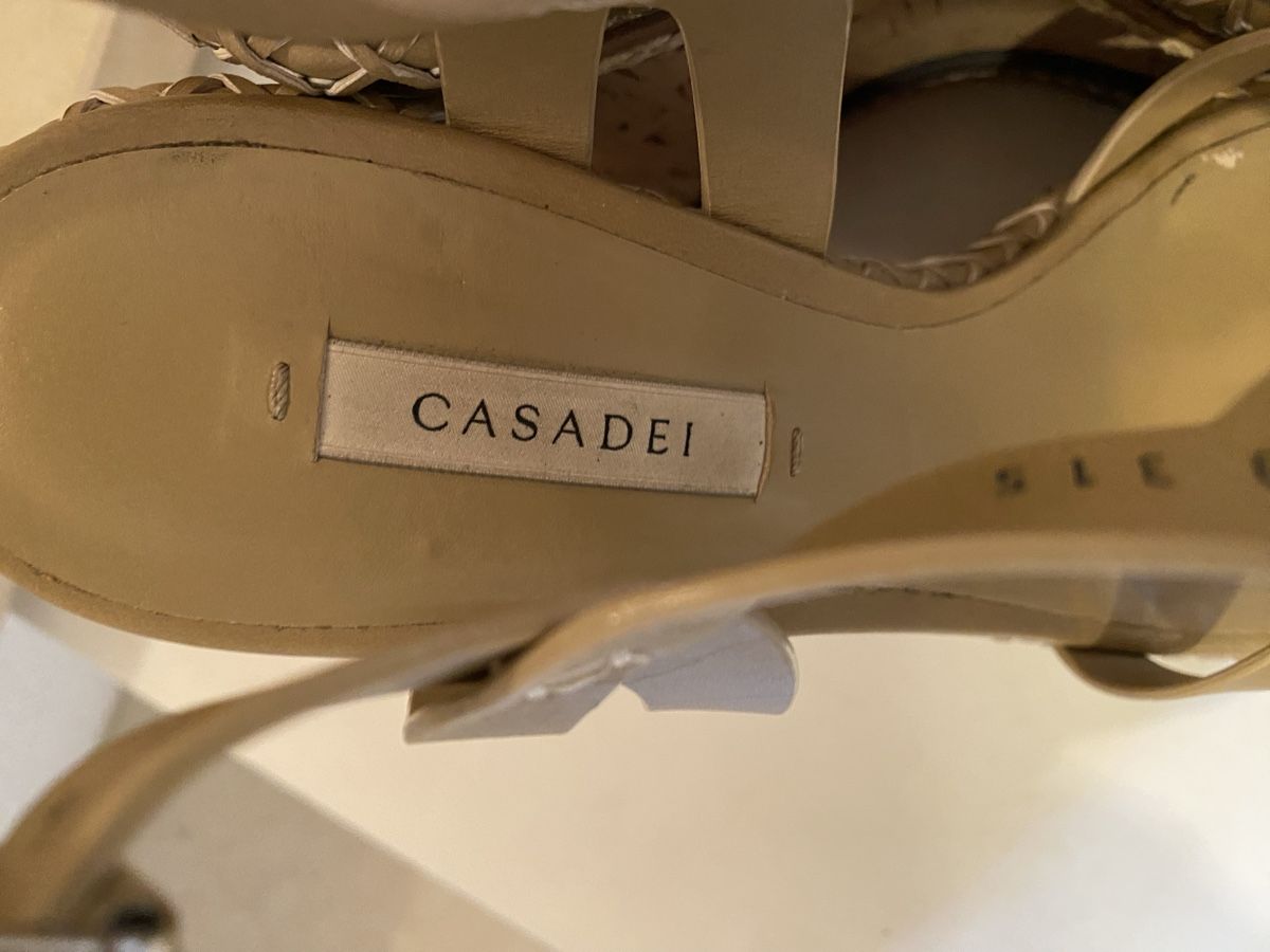 Casadei Scarpe da donna: Casadei Sandales compensées élégantes, taille 40 – Usato da Genolier venduto da ber_j8yx 5