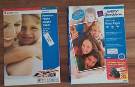 2x Photo Paper Glossy / Fotopapier Glänzend A4
