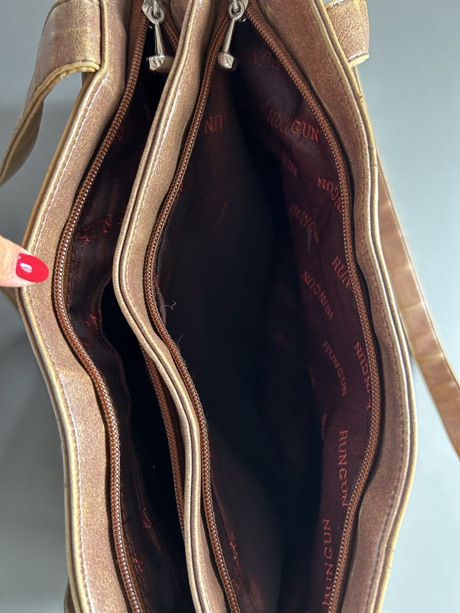 Borse da donna: Sac à main vintage en cuir – Usato da Founex venduto da etswang 5