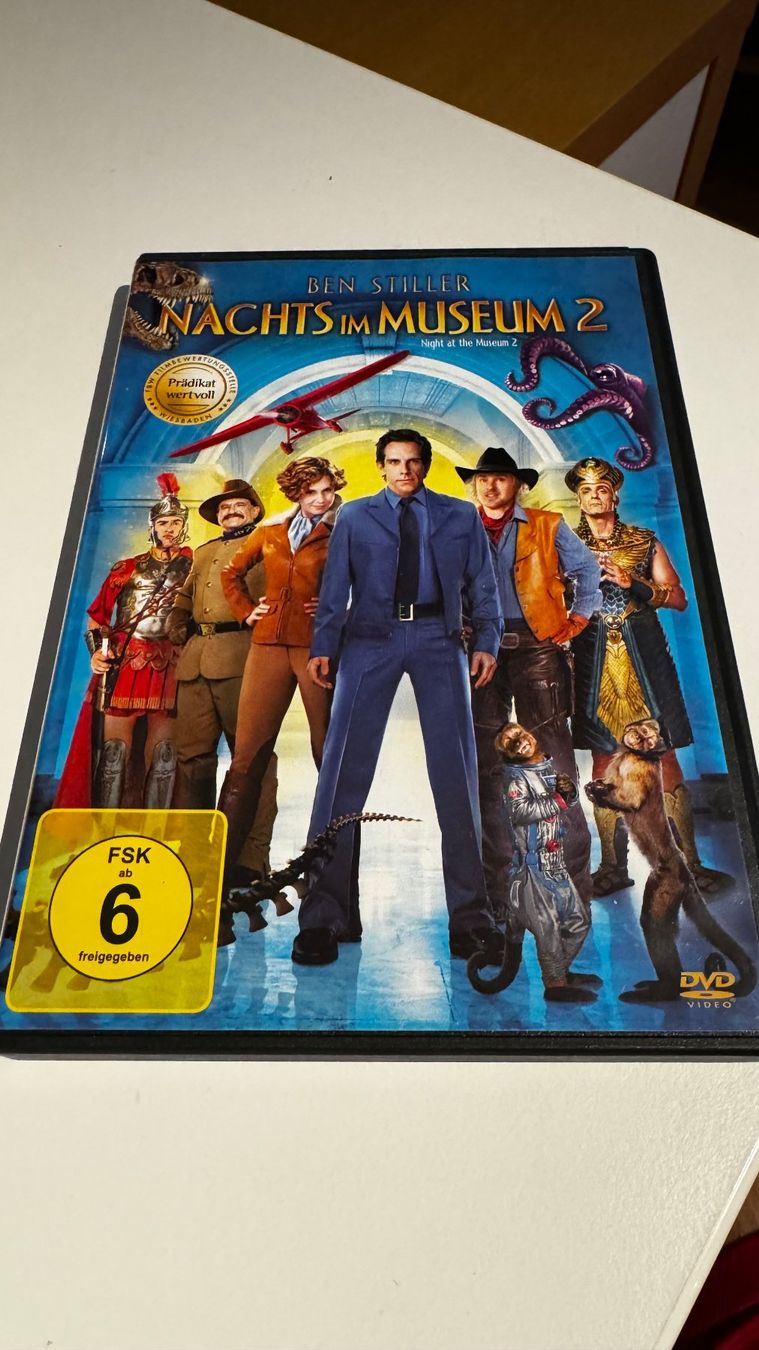 Tutti i DVDs: Nachts im Museum 2 (DVD) – Usato da Baar venduto da mwl_5zdb