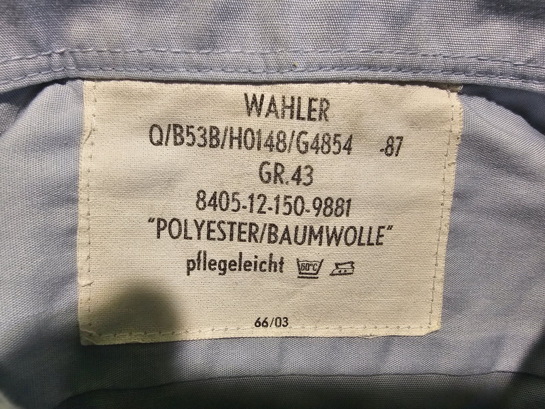 Camicie: Uniformhemd von Bundeswehr, langarm – Usato da Hergiswil NW venduto da Nunun 1