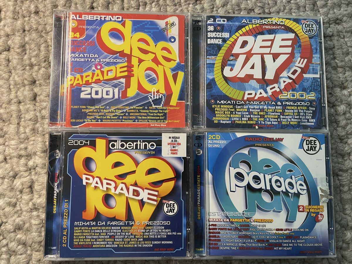 CDs: 4x Deejay Parade (2001/2002/2x 2004) – Neuf (Voir description) à Reinach AG par trigger7811