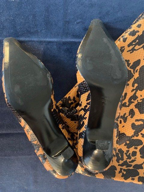 Mango Scarpe da donna: MANGO / Stiefel Animal Print / Gr. 38 – Nuovo (secondo la descrizione) da Zürich venduto da gonthemove 5