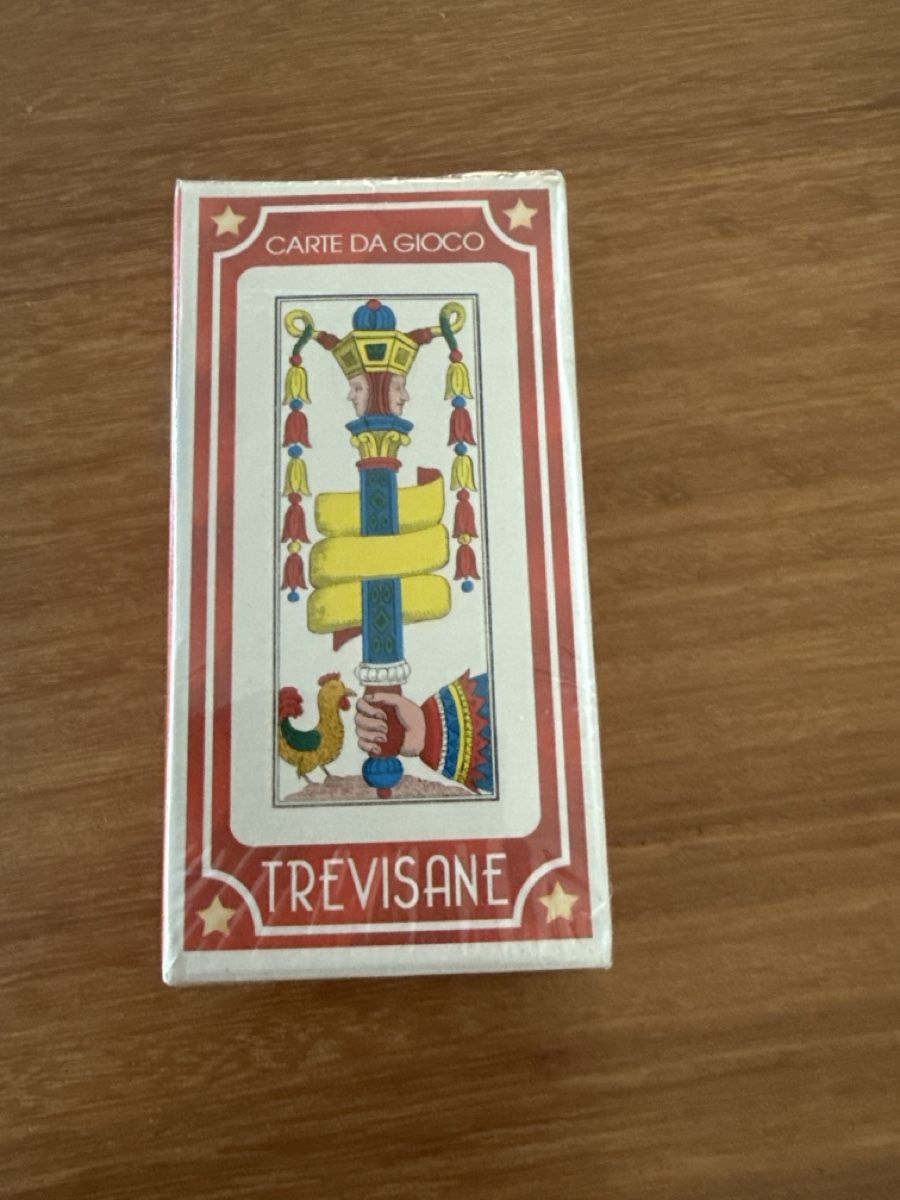 Giochi: Spielkarten Trevisane 100% plastificate neu – Nuovo e nell'imballaggio originale da Menzengrüt venduto da SC1973