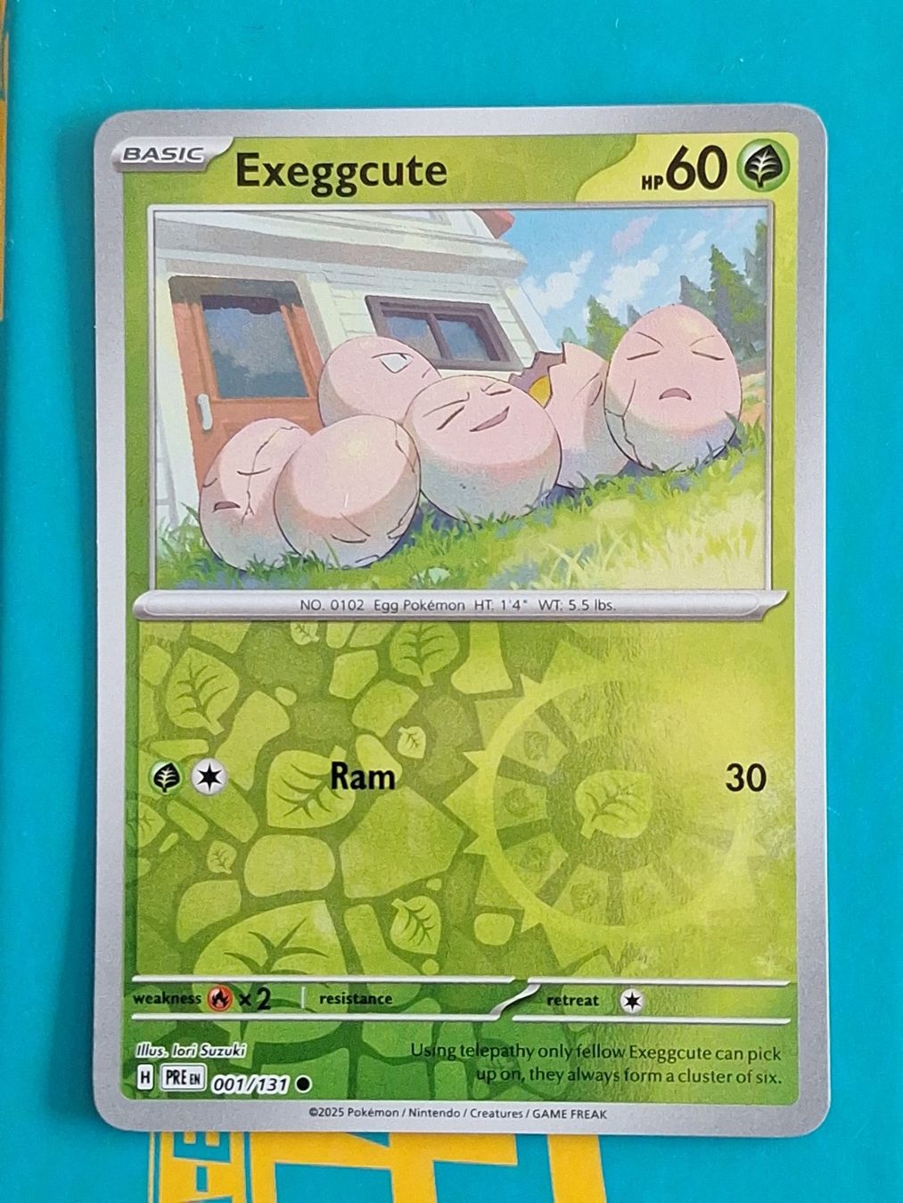 Pokémon Carte collezionabili: Exeggcute Owei - Reverse Holo - Prismatic Evolution #1.6 – Usato da Altstätten SG venduto da GGsGameshop