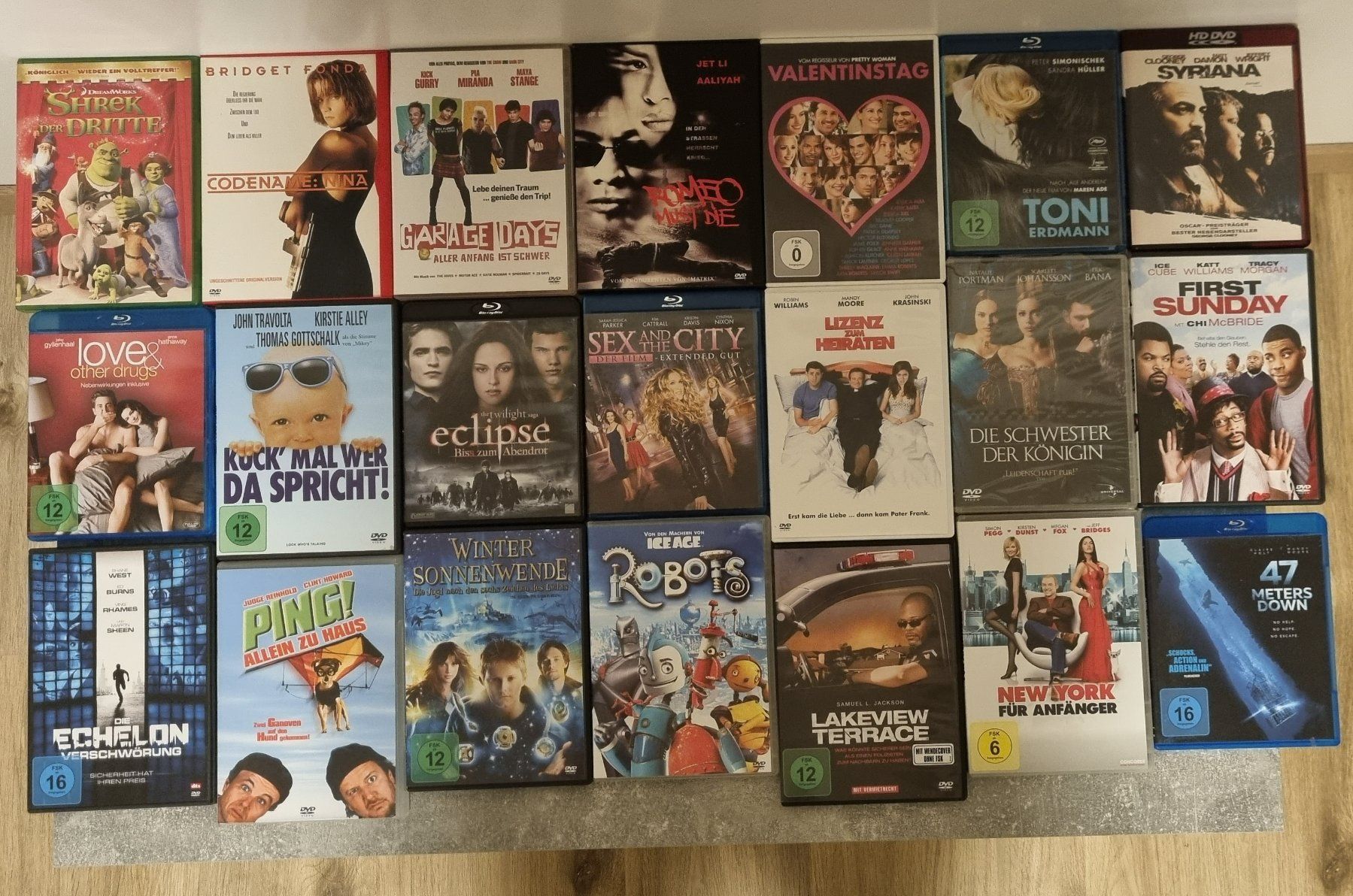 Alle DVDs: DVD Sammlung 63 Filme – Gebraucht aus Wassen UR von