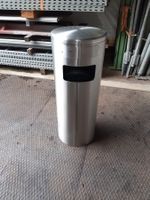 Abfalleimer a.Chromstahl,Verwo Industrie,massiv, Wandmontage