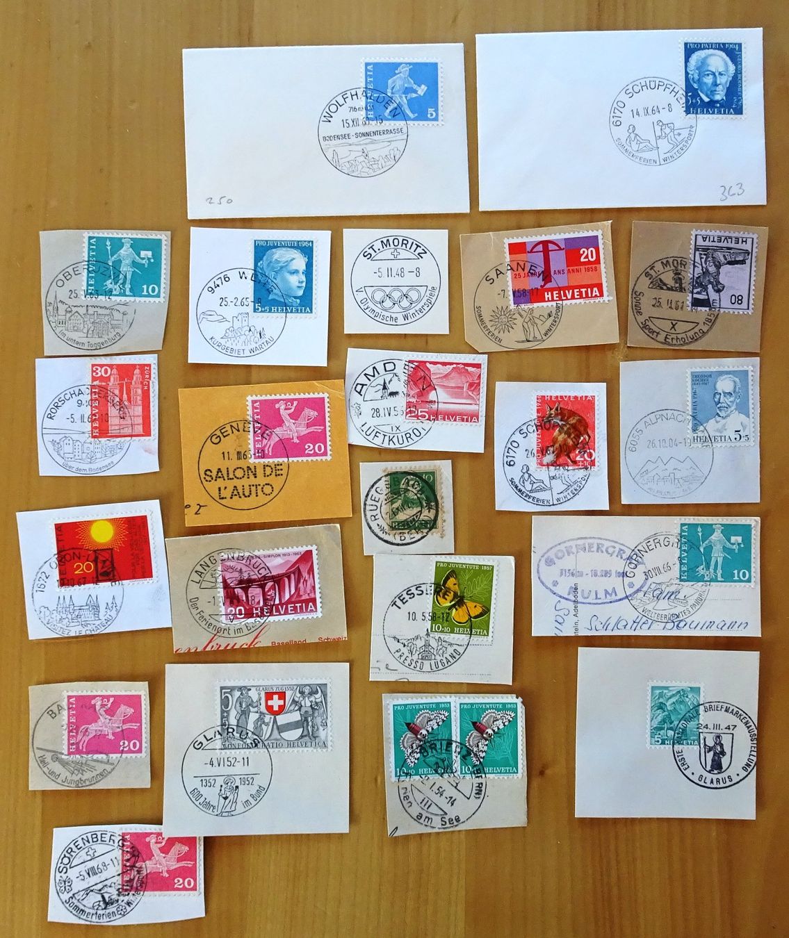 Tutti i francobolli: Werbe- Sonder- Ortschaftsstempel – Usato da Feldbrunnen venduto da MarcusSO 1