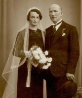 Foto: Hochzeitspaar 1937