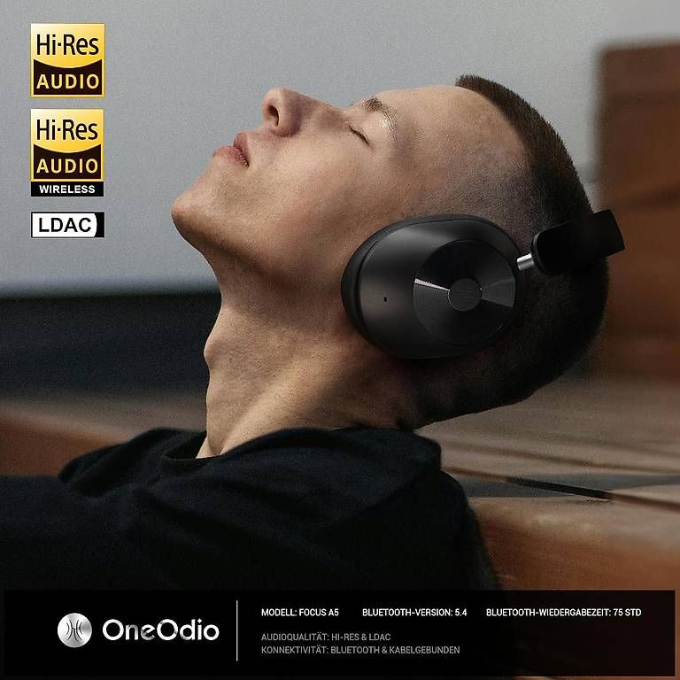 Cuffie: OneOdio A5 Over Ear Kopfhörer Kabellos Bluetooth – Nuovo (secondo la descrizione) da Kreuzlingen venduto da Best-Deal-Oase 1