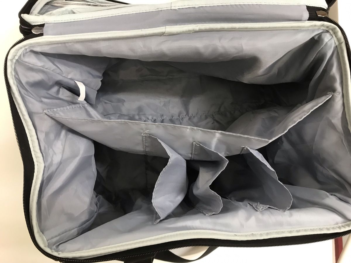 Borse: Stricktasche mit vielen Fächern/Unterteilungen – Usato da Neuenhof venduto da SiWiKel 6