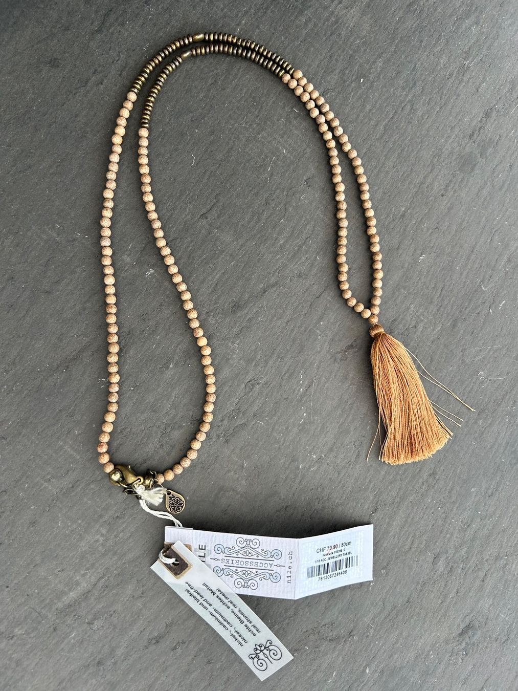 Ketten: NILE STEIN/ METALL - KETTE / 80cm / NEU – Gebraucht aus Nidfurn von cejeisda 3