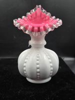 Fenton Milchglas Vase