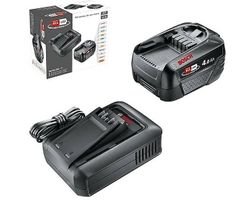 Bosch Akku und Schnellladegerät Set 4,0Ah Li-Ion
