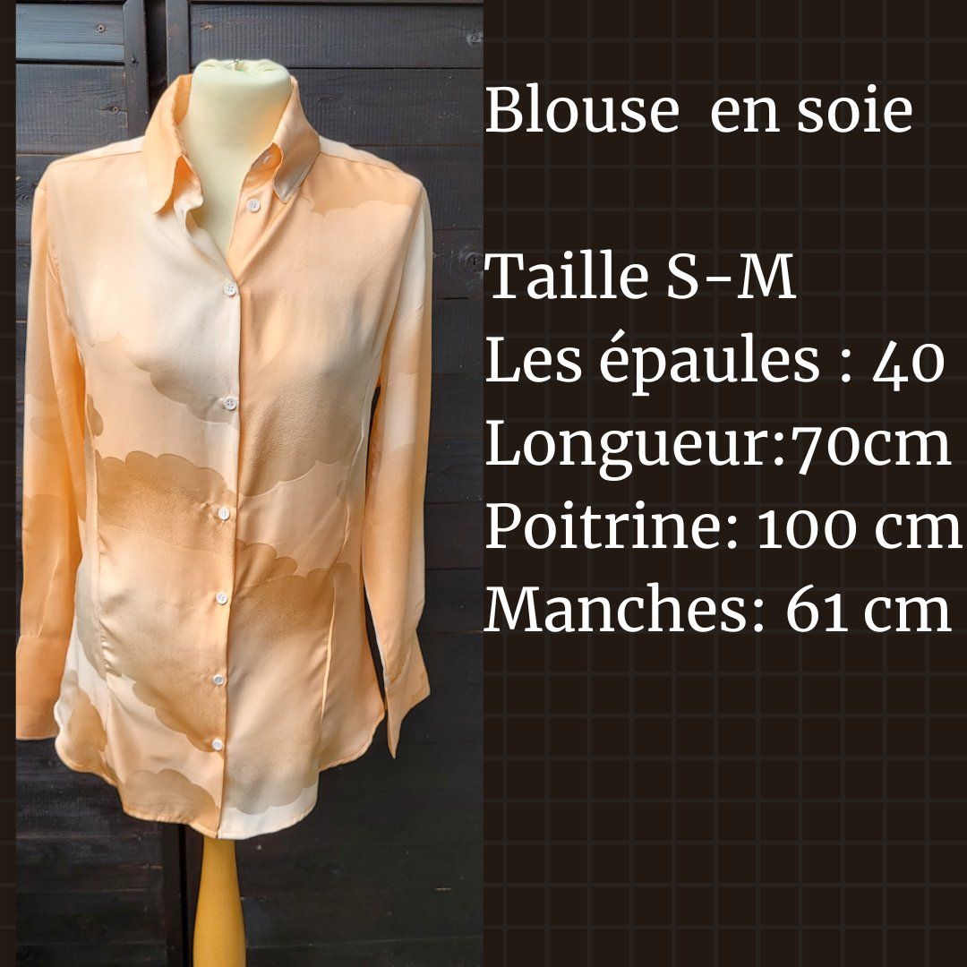 Ensoie Camicette: Chemisier en soie – Nuovo (secondo la descrizione) da Fribourg venduto da VictoriaShop7 7