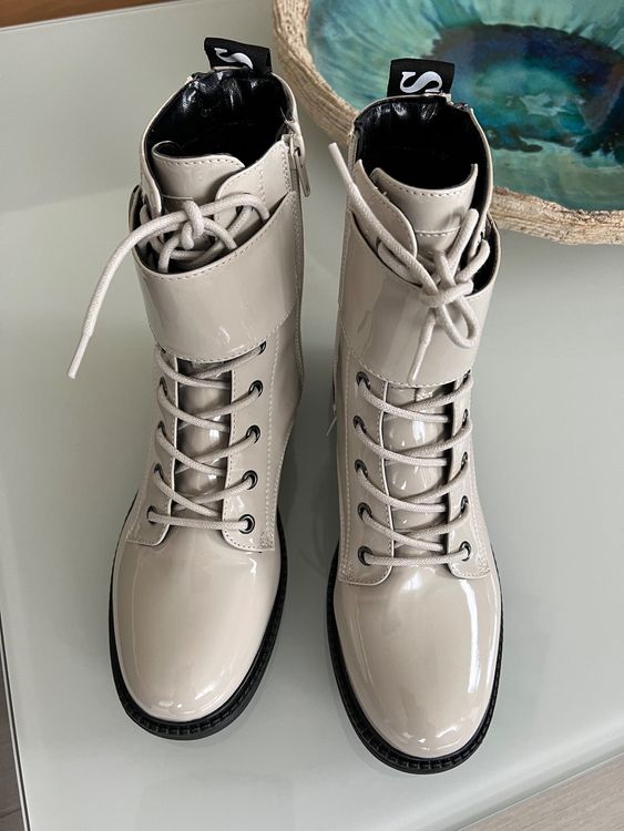 Bottines Guess Marron Pointure 39 - Cuir, Neuves Sans Boîte, Style Bottillon