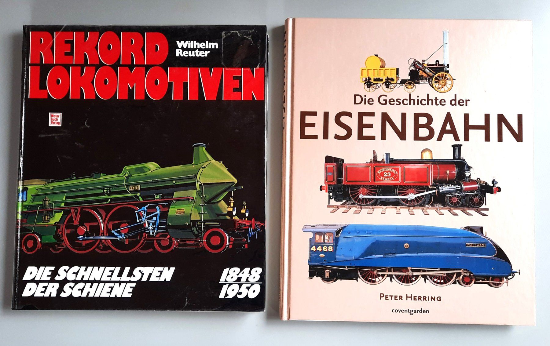 Libri: 2 Stk schöne Eisenbahnbücher (05) – Usato da Stettlen venduto da wewe54
