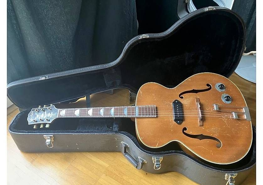 Musikinstrumente: Epiphone Zephir Deluxe ca. 1947 – Gebraucht aus Zürich von Lilifee0 2