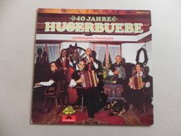 LP Volksmusik 40 Jahre Huserbuebe 1979