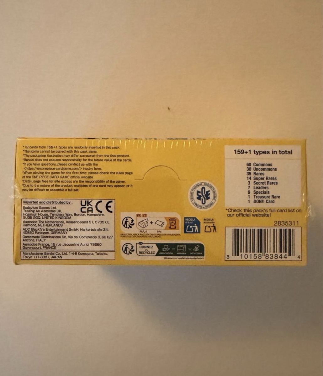 Bandai Sammelbilder & Trading cards: One Piece OP-15 EB04 – Neu und originalverpackt aus Goldach von Milosg3 2