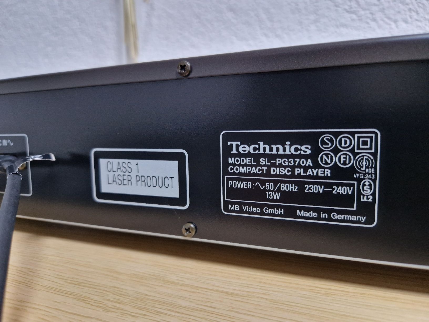 CD: Technics SL-PG 370A – Usato da Arbon venduto da Mayak_Sound 7