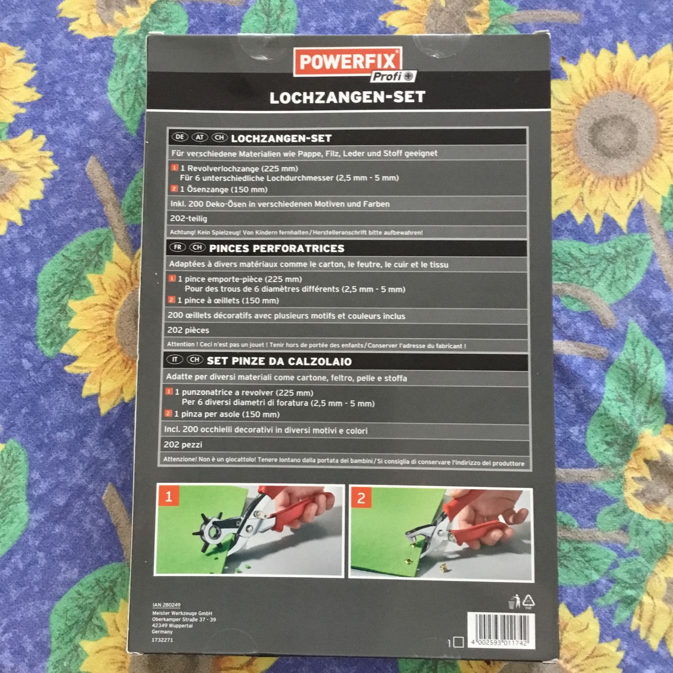 Bastelsets: Lochzangen Set Powerfix Neu – Neu und originalverpackt aus Blauen von sternchen66 1