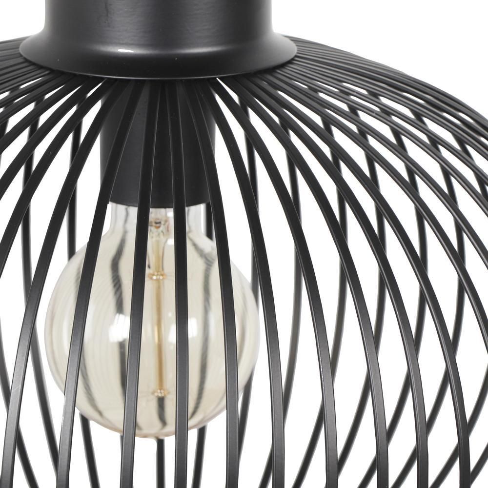 Kronleuchter & Deckenlampen: Pendelleuchte, Schwarz, Gitter, 33 cm Ø – Neu (gemäss Beschreibung) aus Kreuzlingen von Smart-Light 6