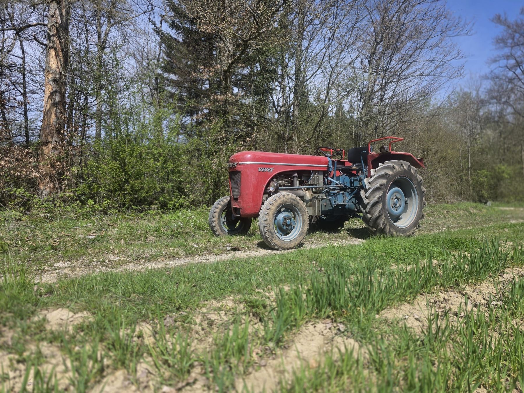 Vevey Trattori: Vevey 587 mit Mähbalken+Bodenfräse – Difettoso da Sulz AG venduto da Rapid60 1