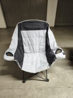 Bequemer Faltstuhl mit Getränkehalter - Ideal für Camping!