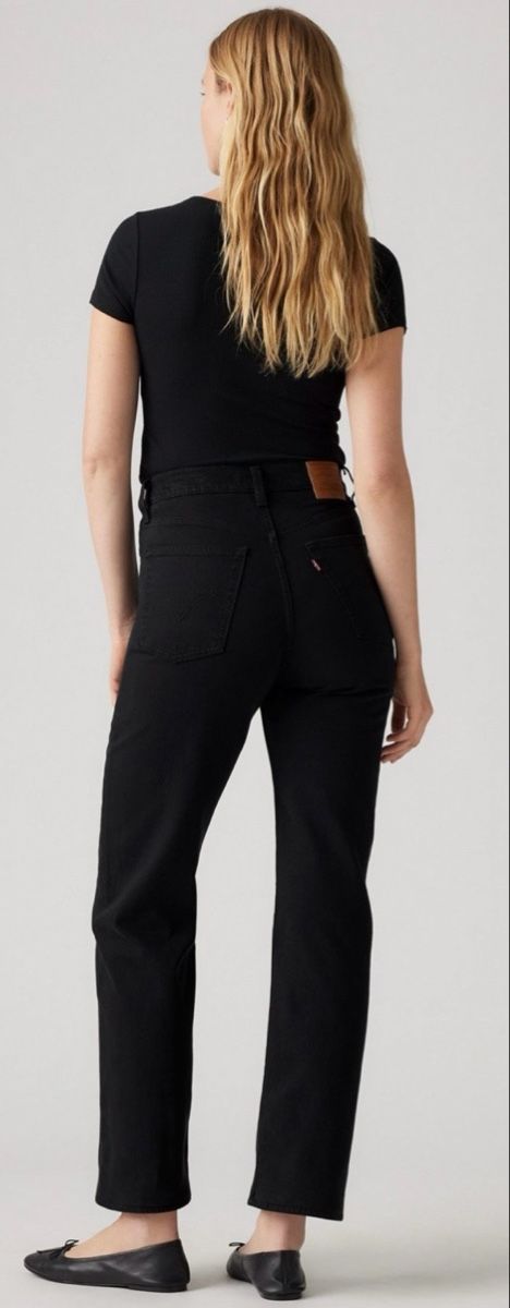 Levi's Jeans: Levi's Ribcage Straight Ankle 26/27 – Usato da Zürich venduto da Krameroni 1