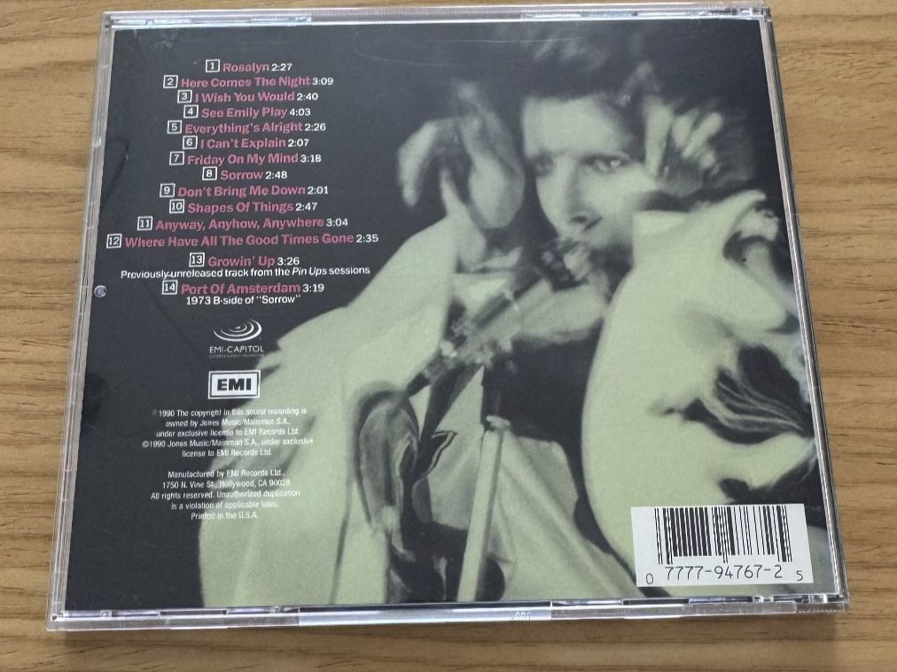 CD: David Bowie – Pin Ups – Usato da Fällanden venduto da Escheli 1