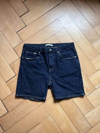 ZARA - Herren Jeansshorts dunkelblau 46 (L)