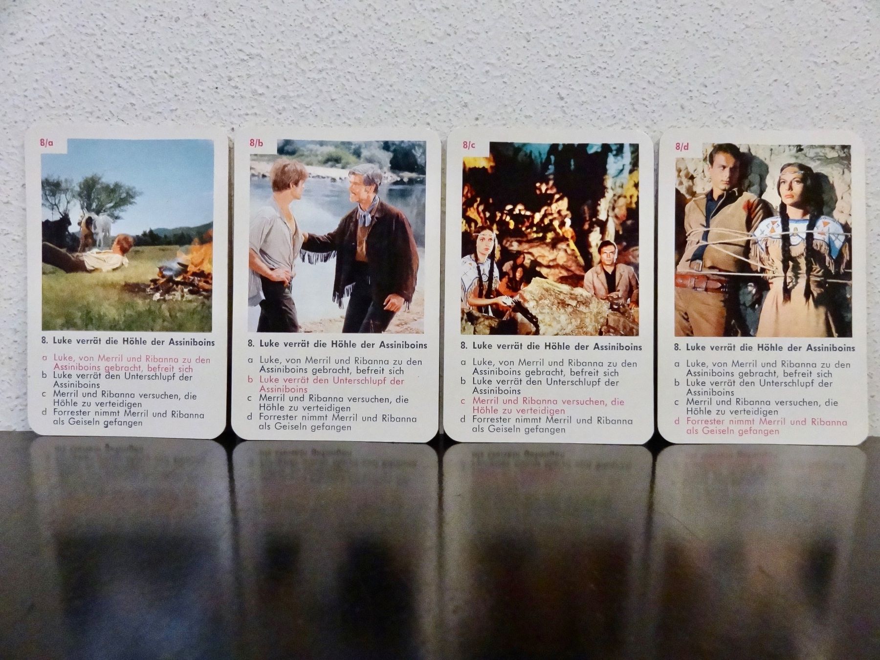 Spiele: schönes altes Quartett WINNETOU II – Gebraucht aus Kerzers von wisaundso 8