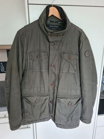 Marc O'Polo, Parka, Herren, dunkel oliv, gr. S