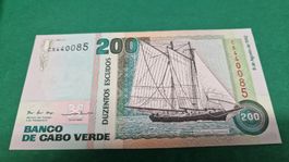 200 Escudos Cabo Verde 1992 Banknote 