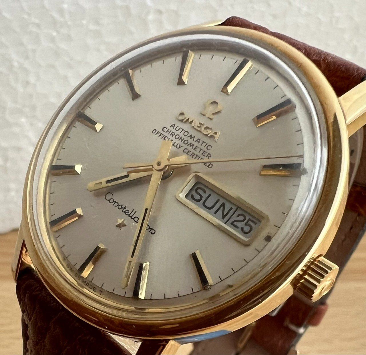 Omega Orologi: Omega Constellation 18K HerrenArmbanduhr – Usato da Matzendorf venduto da BTCSwisswatcher 1
