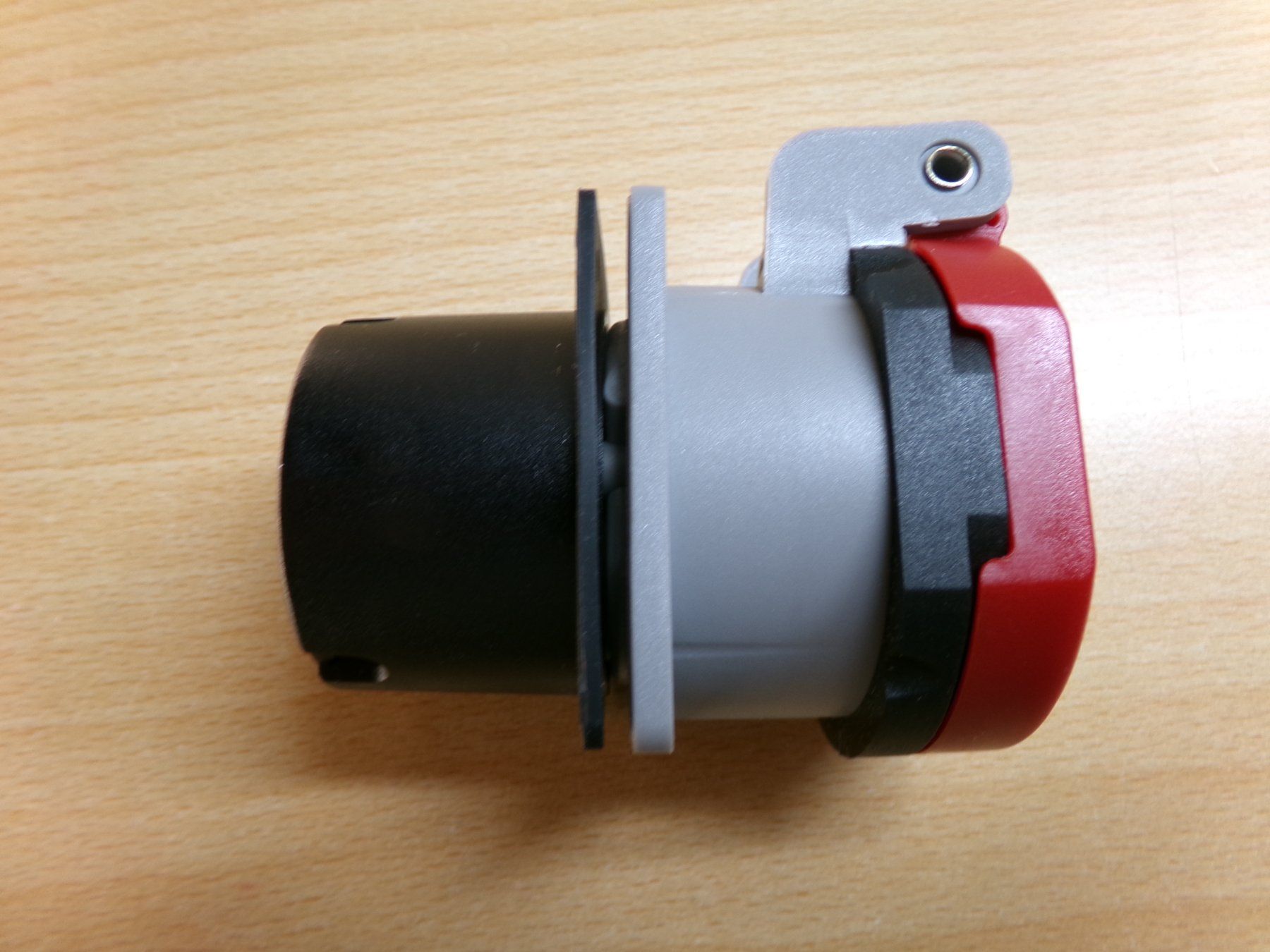 Stecker: Einbausteckdose Typ25 IP55 MH – Neu (gemäss Beschreibung) aus Hombrechtikon von HaGeKa50 4
