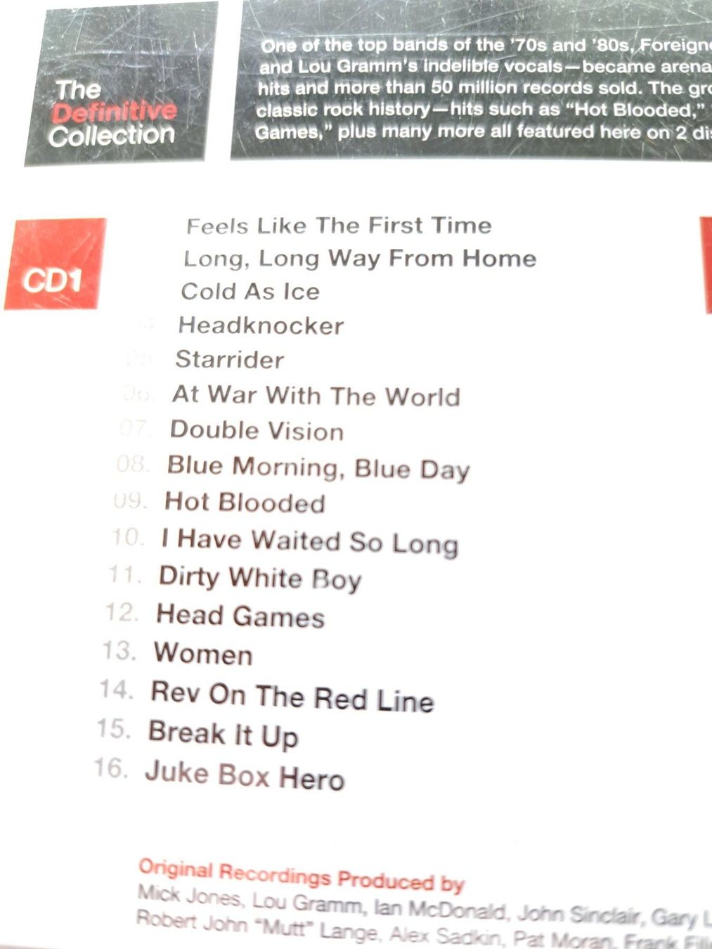 CD: Cd Foreigner - the complete collection – Usato da Pully venduto da bro_n52j 2