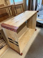 Box-Palette mit Boden