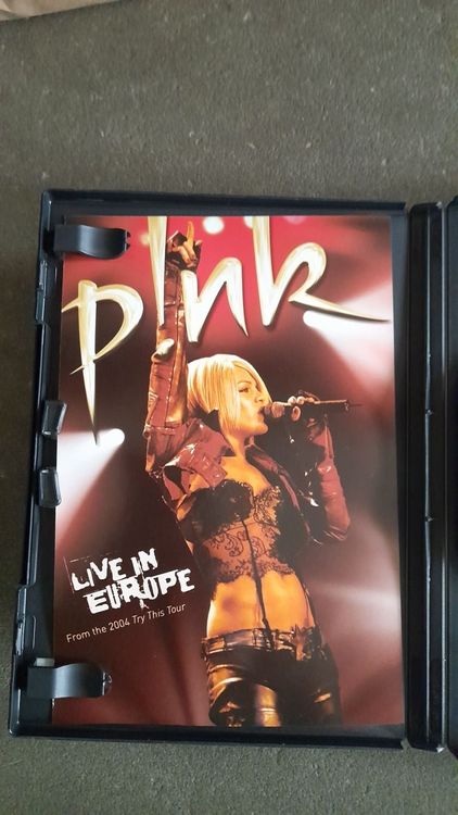 PINK LIVE IN EUROPE FROM THE 2004 TRY THIS TOUR DVD Kaufen auf Ricardo