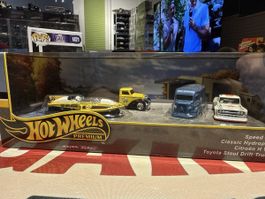 Hot Wheels Premium Speed Waze Set neuwertig